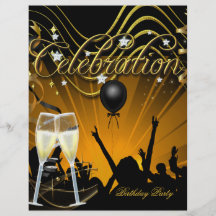 Firande för party för partyreklambladchampagne flygblad designs