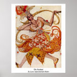 Firebirden vid Leon Samoilovitch Bakst Affisch