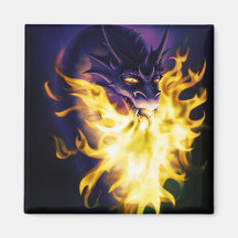 Firebreather Magnet För Kylskåp