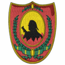 Firefighting broderad skjorta