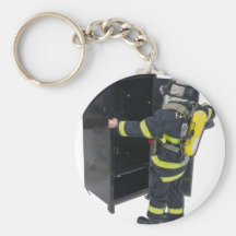 FiremanAndLocker042211 Nyckel Ring