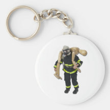 FiremanCarryPerson042911 Nyckelring