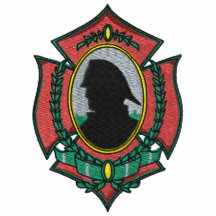Firemens broderade skjortan