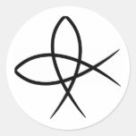 Fish_Symbol Klistermärke