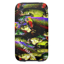 Fisk/multispecies Tough iPhone 3 Skal