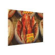 Fisk på is canvastryck