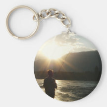 Fiska i en Sunbeam Nyckel Ring