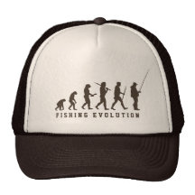 Fiskeevolution - rolig fiskarehatt trucker kepsar
