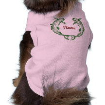 FJÄLL & SAGOR SOM FISKAR PERSONLIGHUSDJURSKJORTAN HUND TEE SHIRT