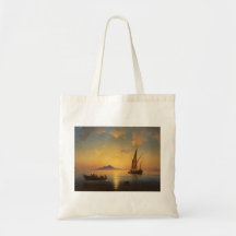 Fjärd av Naples Ivan Aivazovsky sjölandskapwatersc Kassar