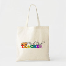 Fjärde klasslärare tote bag