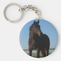 Fjärdhäst Keychain Nyckel Ring