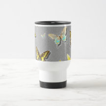 Fjäril Kaffe Koppar