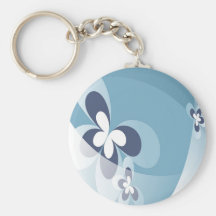 Fjäril Keychain Nyckelringar