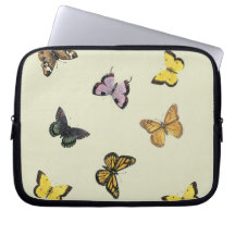 Fjärilar Laptopskydd Fodral
