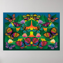 FJÄRILSMÖTE POSTERS