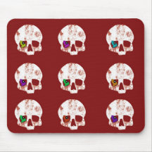 Fjärilsskalle Mousepad Musmattor