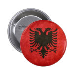 Flagga av Albanien Knapp Med Nål