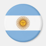 Flagga av Argentina Kylskåpsnagnet