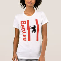 Flagga av Berlin T-shirts