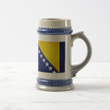 Flagga av Bosnien Kaffe Muggar
