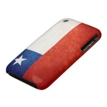 Flagga av Chile iPhone 3 Case-Mate Skydd