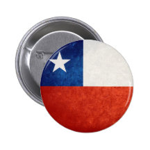 Flagga av Chile Knapp Med Nål