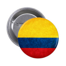 Flagga av Colombia Knapp Med Nål