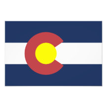 Flagga av Colorado Fotografier