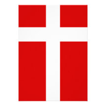 Flagga av Danmark Anpassningsbara Tillkännagivanden