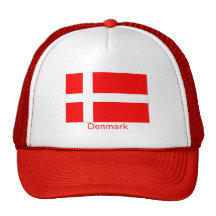 Flagga av Danmark Trucker Kepsar
