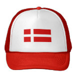 Flagga av Danmark Trucker Kepsar