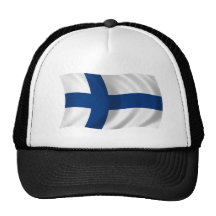 Flagga av Finland Baseball Hat