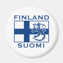 Flagga av Finland Kylskåps Magneter