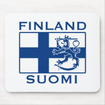 Flagga av Finland Mus Mattor