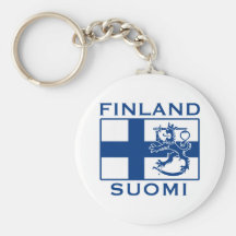 Flagga av Finland Nyckelringar