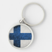 Flagga av Finland Nyckelringar