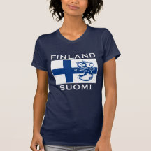 Flagga av Finland T-shirts