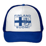 Flagga av Finland Trucker Kepsar