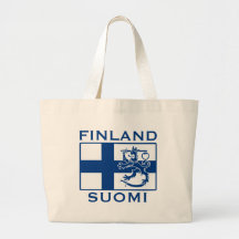 Flagga av Finland Tygkasse