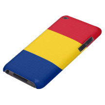 Flagga av Fodral-Kompisen knappt There™ för rumäni Barely There iPod Covers