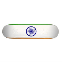 Flagga av Indien Skateboard