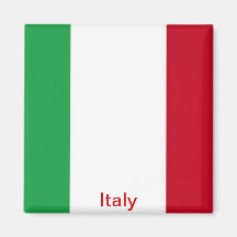 Flagga av italien kylskåpmagneter