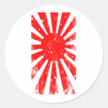 Flagga av Japan Klistermärken