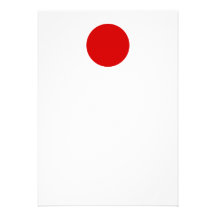Flagga av Japan Skräddarsydda Inbjudan
