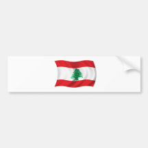 Flagga av Libanon Bildekaler
