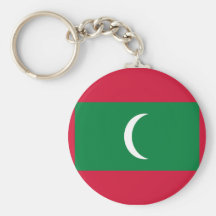 Flagga av Maldiverna Nyckelring