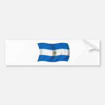 Flagga av Nicaragua Bildekal