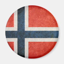 Flagga av norgen magneter för kylskåp