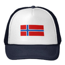 Flagga av norgen mesh kepsar